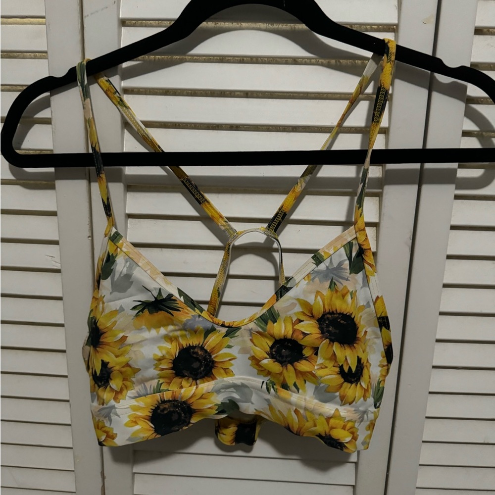 Jolyn Mara top Sunflower print (L)